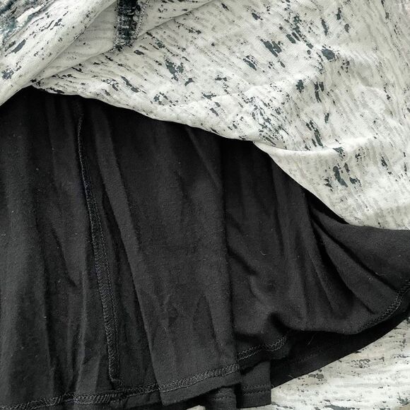 Wilfred Free Women's Black White Jessa Trapeze Flowy Dress Size M - Picture 5 of 6